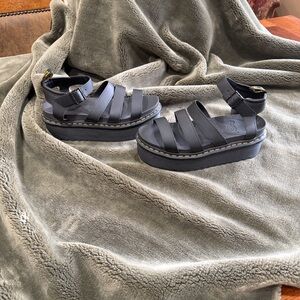 Dr. Martens Blaire Quad Black Sandals